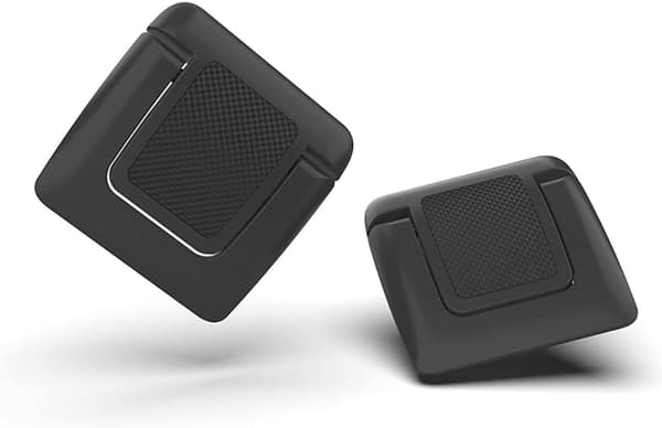 2 stk Mini Laptop Stativ Usynlig Computer Stativ Sammenklappeligt Bærbart Ventileret Skrivebords Laptop Holder Tastatur Riser Egnet