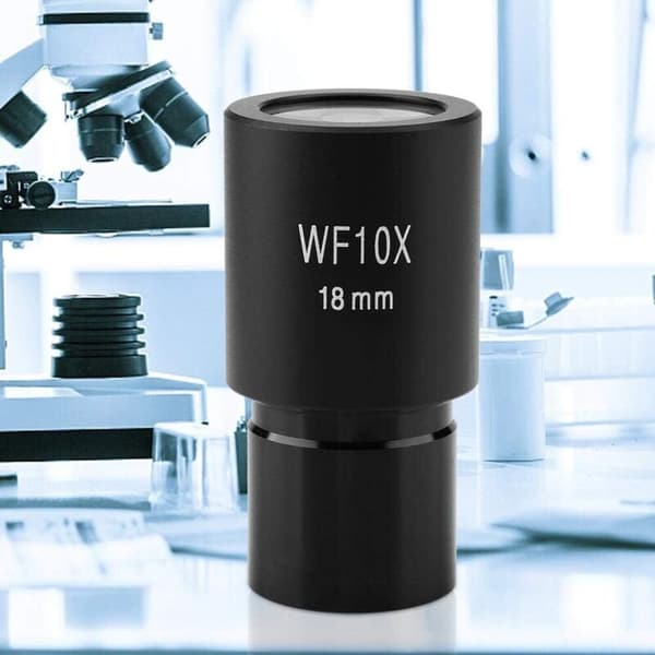 10X Microscope Eyepiece Accessory for Microscope Optics Eyepiece Biological Microscope Lens Adapter for Microscope Diameter 23.2mm