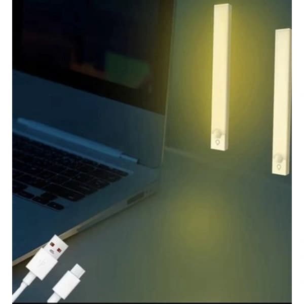 [USB-genopladelig LED-lampe] Trådløst lys med bevægelsessensor | Tre-tonet belysning