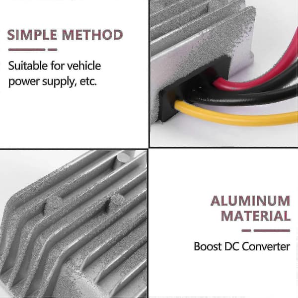 [LD]12V - 24V 15A 360W DC-DC-omformer 360W DC-omformer_no