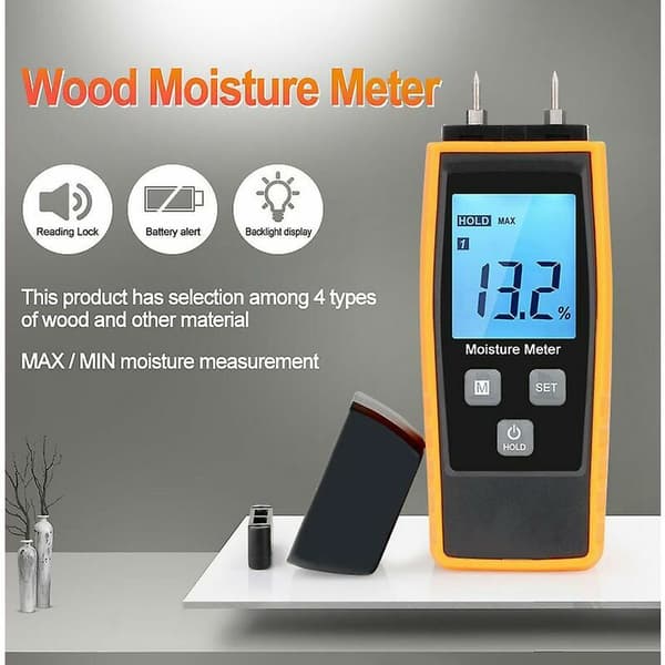 Moisture Meter, Moisture Meter for Walls and Wood, Leak Detector
