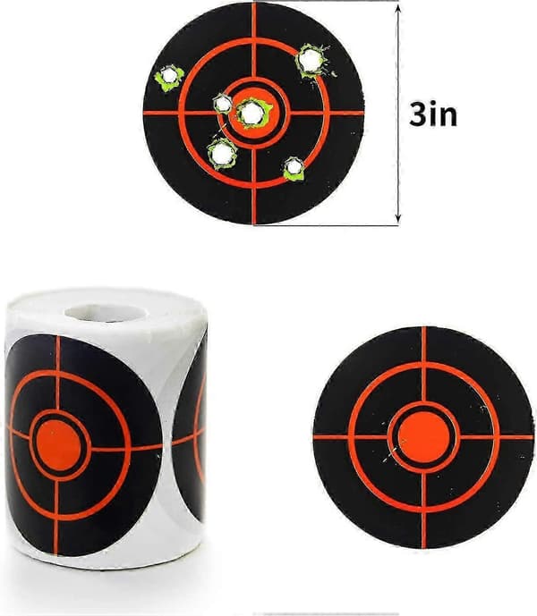 Shooting Target Sticker Self-Adhesive Reactive Target 76mm*76mm Target Paper