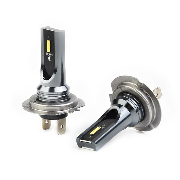 2 stk H7 LED-frontlys Halogenpære Kit Bil Tåkelys 3000K Feilfri Gul