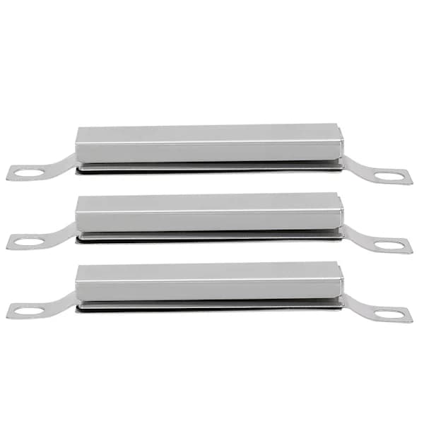 Gas Grill Crossover Tube Replacement Kit, Adjustable Stainless Steel Burner Channel for Charbroil Performance, Silver 6-pack