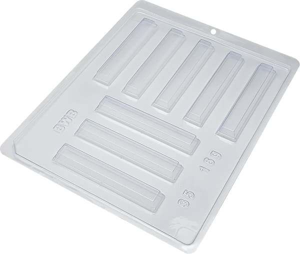 Pralinform Pinnar Sjokoladeform - Sticks - BWB 35 Transparent transparent