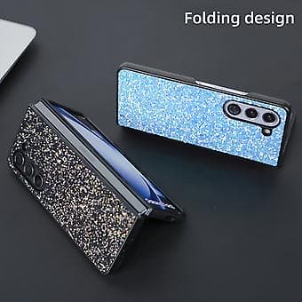 Flash Diamond Telefondeksel til Samsung Galaxy Z Fold4 (Flash Green)