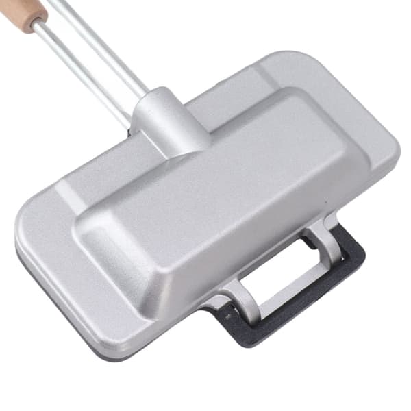 Dobbeltsidet sandwichpande, bageform med forsegling til brød, non-stick, køkkenredskab