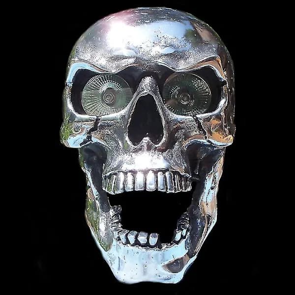 Skull Headlight Universal LED Motorcycle Decorative Lamp Waterproof Motorcycle Accessories【PL】