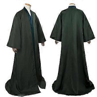 Voldemort Cosplay Kostumesæt med Hætteklædt Kappe til Voksne (XL)[JUN]