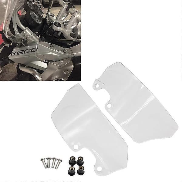 for GS1200 R1200GS 2004-2012 Side Windshield Wind Deflector for - R1200GS ADV 2004-2012 Clear