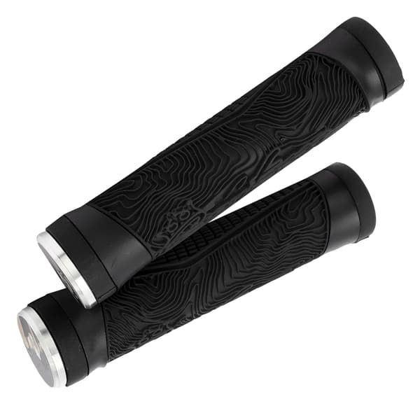 FMFXTR Mountain Bike Handlebar Grips Gecko Pattern Universal Silicone Handlebar Black
