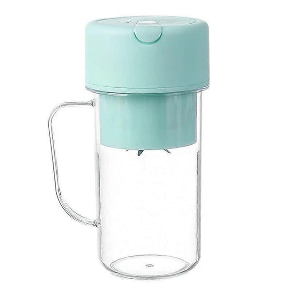 Electric Juicer Portable Blender Smoothie Juicer Fruit Machine (Blue)