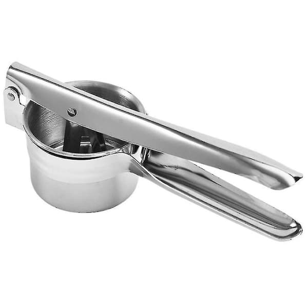 Potato Spaetzle Press in Stainless Steel Spaghetti Ice Cream Press with 3 Hole Inserts