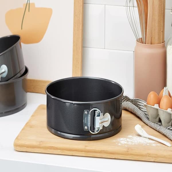 Kitchen Craft Bageforme med Non-Stick-belægning, 3-pak, Sort