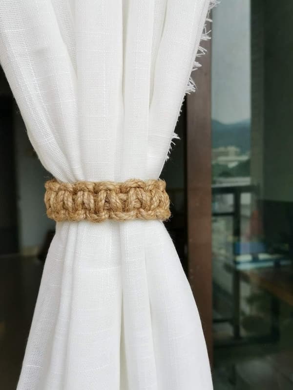 4-pack - Braided - Cotton Rope - Rustic - Style - Thin/Light - Housewarming Gift