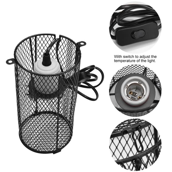 Ceramic Heat Lamp for Reptiles - EU Plug 220V