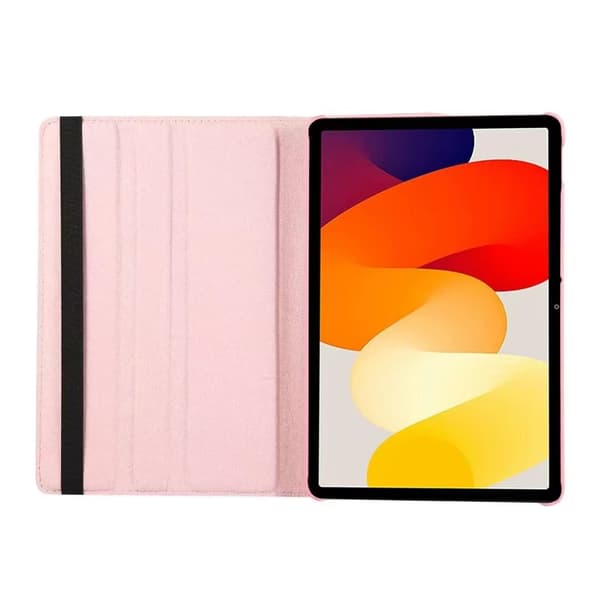 Etui til Lenovo Tab M10 Plus 3. generasjon 10.6 TB-125F 2022 skinnveske (rosa)