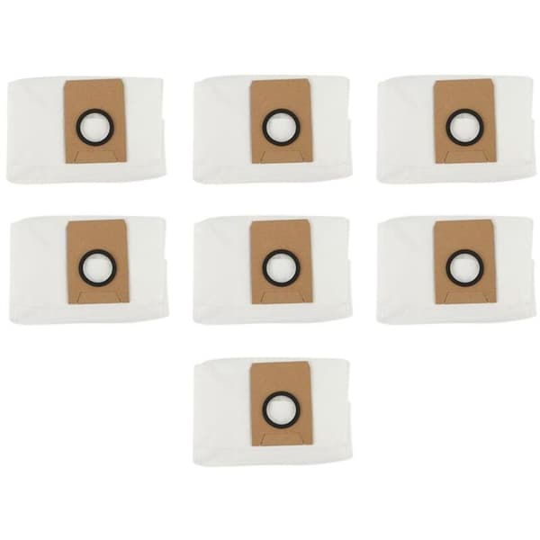 Waterproof high-capacity dust bag, replacement for Ecovac Deebot X1 Omni Turbo robot vacuum cleaner, 7 pcs
