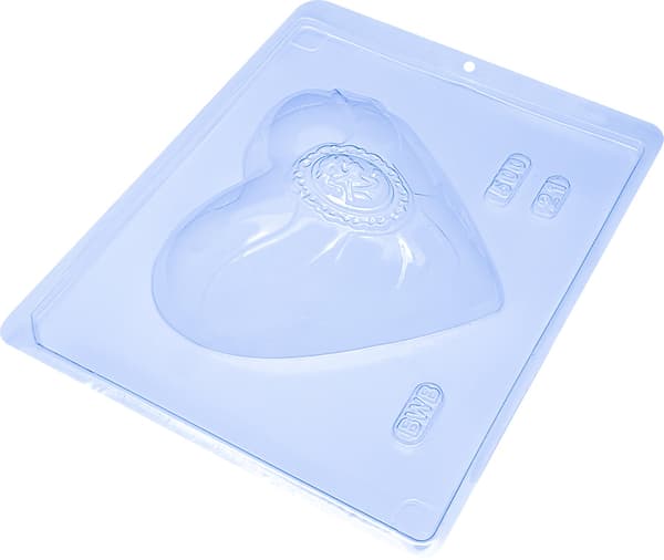 Pralinform Hjerte Sjokoladeform - BWB 21 Transparent transparent