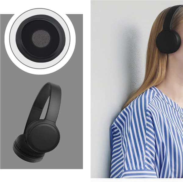 1 par öronkuddar ersättning kompatibel med WH-XB700 75mm