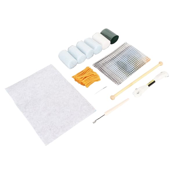 Latch Hook Mattkit DIY Latch Hook Hantverkspaket för Barn Vuxna Sovrum Heminredning Gåva