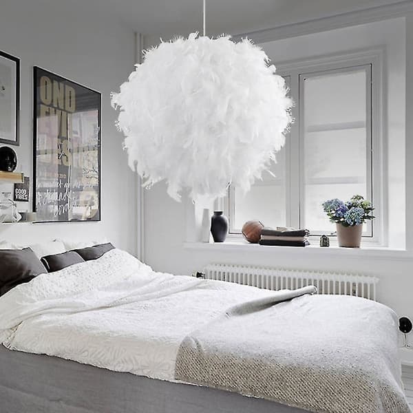 Pendellampe Hvit Vår Taklampe Dispan Ikke-elektrisk Lampe - 40cm 40cm