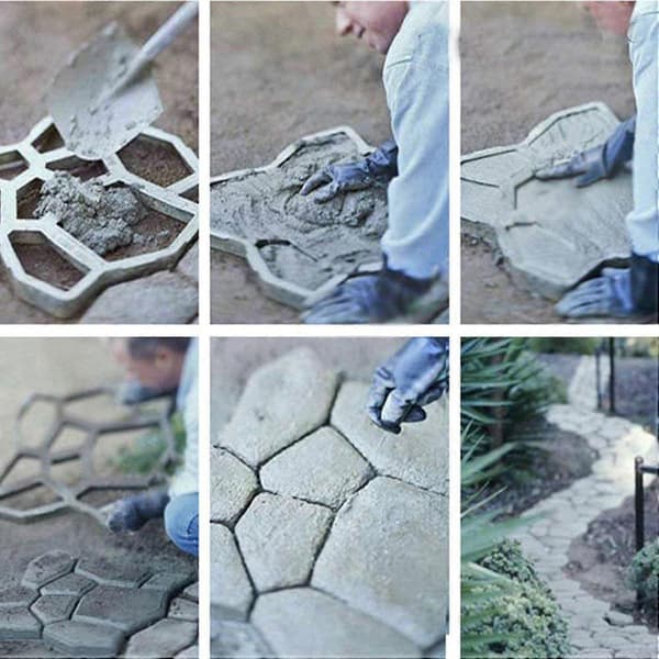 Havefliser 60x60 cm Stor Form Terrasse Beton