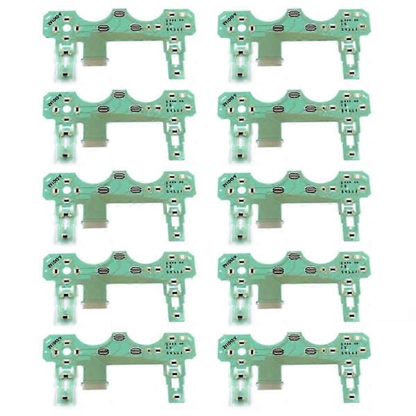 10 pcs Circuit Board PCB Flat Cable for PS2 Controller Conductive Film Joystick Keypad Flex Cable SA1Q43-A