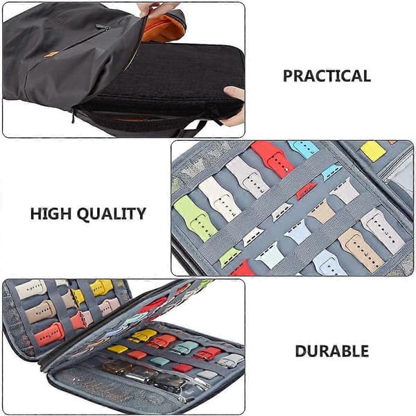 Watch Strap Storage Bag Portable Watch Band Organizer Watch Strap Case [LD]