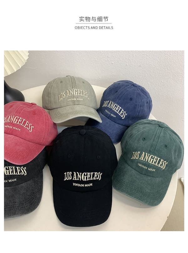 Hatt Retro baseballkeps för kvinnor visar liten ansiktsblå