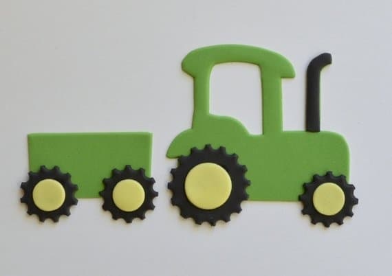 Tractor Cookie Cutter multifärg multicolor