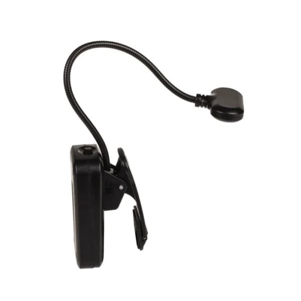 Book Lamp - Reading Lamp / LED Lamp with Clip - Lamp for Book Black