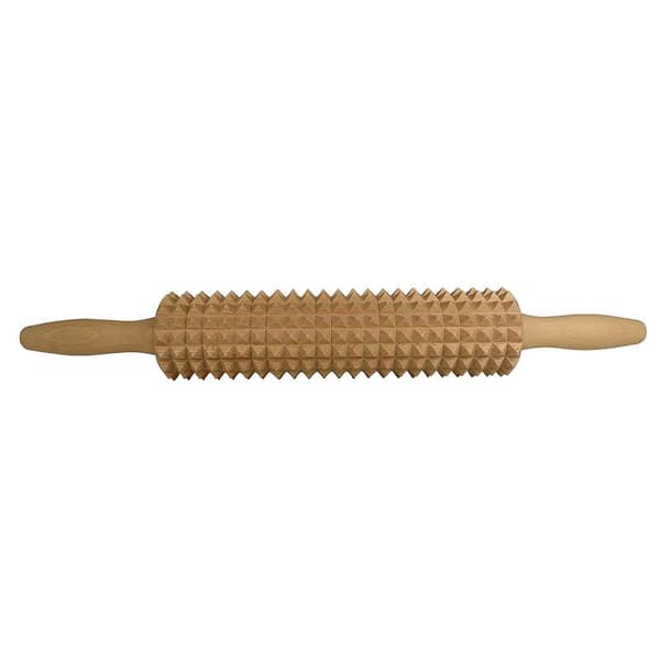 Kjevle taggete/ Kruskjevle 25 cm Natur beige