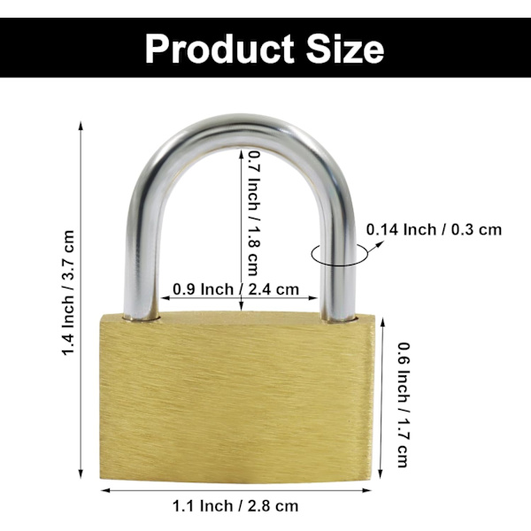 2 stk. små hængelåse med nøgle item_package_quantity