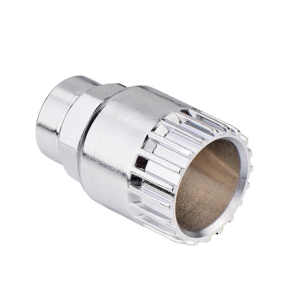 Mountain Bike Bottom Bracket Tool Freewheel Socket 23D Silver Gul