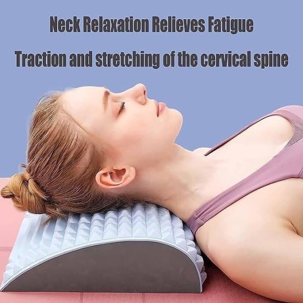 BACK STRETCHER BACK STRETCHING - Stretch your back, against back pain Pink PINK