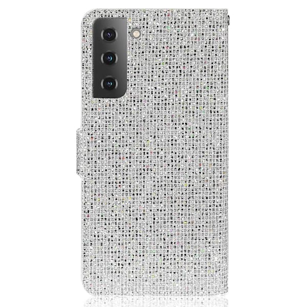 Flipfodral Glitterpulver Praktisk Rem Stilfull Plånboksfodral för Samsung Galaxy S22 5G