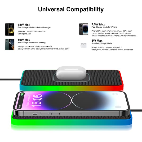 Car Charger Wireless Charger