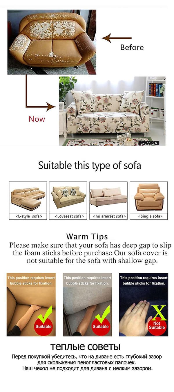 Stræk Hjørnesofabetræk, Vasket Universal Sofabetræk Formet Elastisk Sofabetræk, Betræk til Sofa 145-185cm