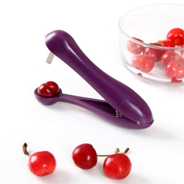 Cherry and Olive Pitter - Purple Purple