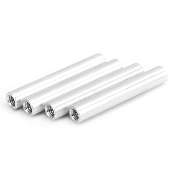 4 pcs Standoff Female Screw Aluminum Material Support Column Robot Shaft Accessories M4x0.7mm