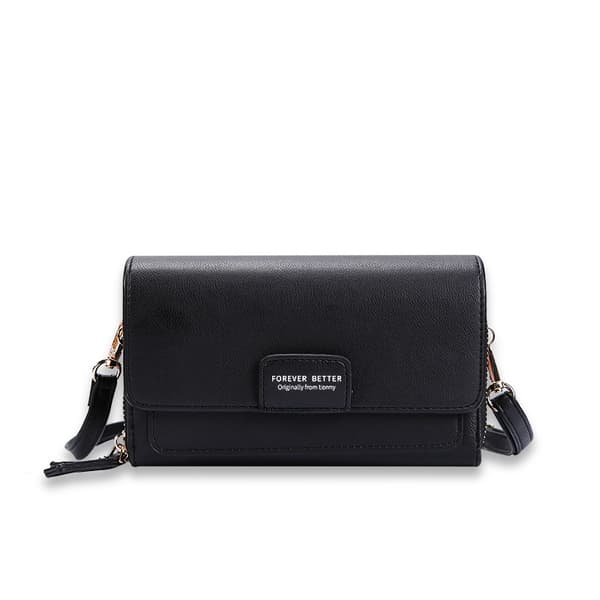 Läder Designer Axelväska Kvinnor Ny Solid Kvinnlig Messenger Liten Väska Dam Plånbok Handväska (Rosa)