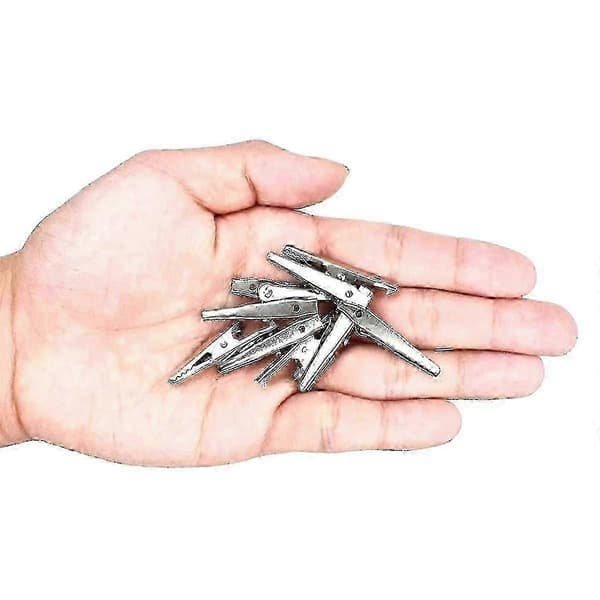35 mm multifunktionelle metalkrokodilleklemmer i premiumkvalitet
