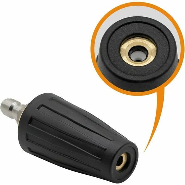 3600 PSI High Pressure Rotating Nozzle 1/4 Quick Connect Turbo Tip for Cold Water Pressure Washers Compatible with 040 Models