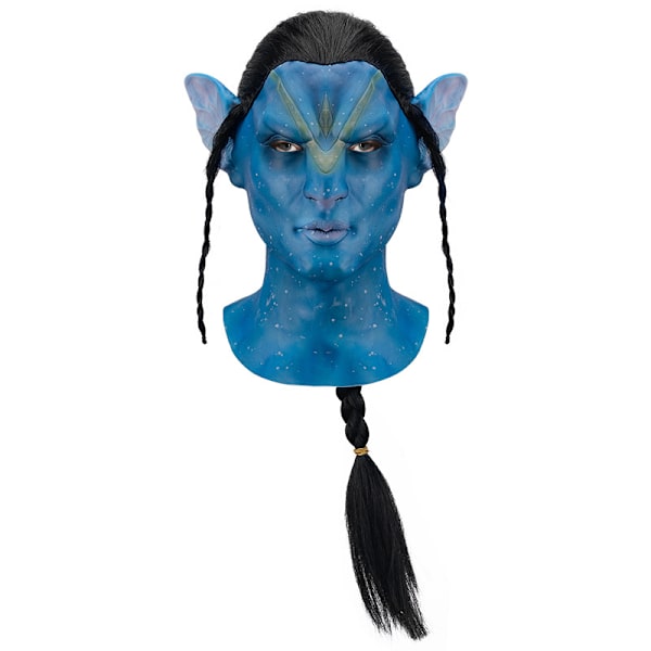 Halloweenmaske latex hodeplagg lysende samme Avatar