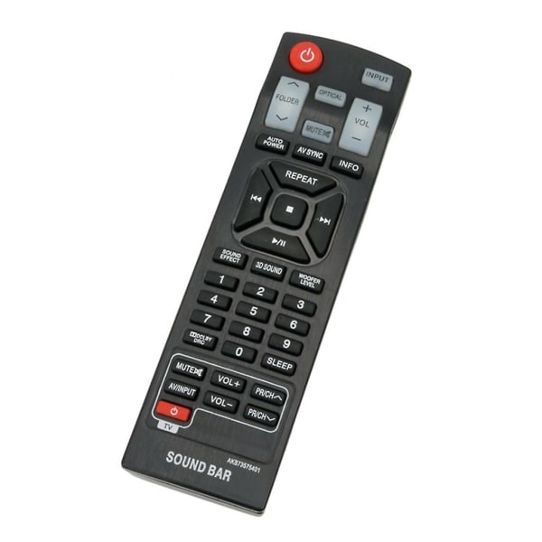 Remote Control for LG Soundbar AKB73575421 Soundbar Controller Replacement Black