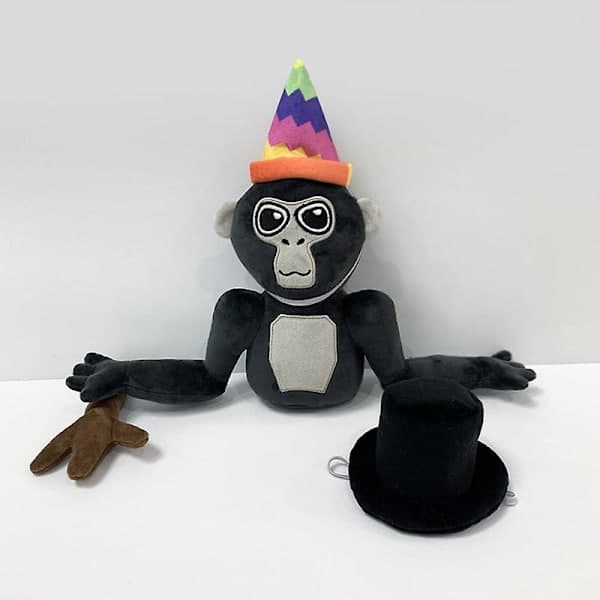 Gorilla Tag Monke Pehmolelu Pelitarvikkeet Nukke Simpanssi Apina Pehmonukke Lahja B
