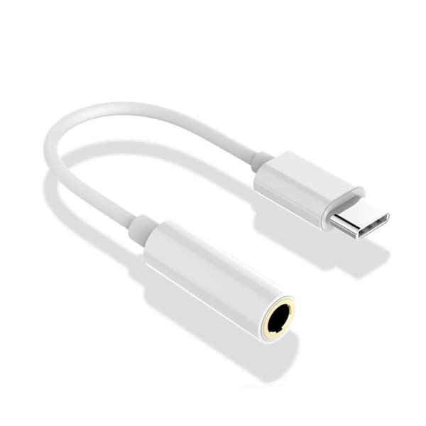 DAC USB C - 3,5 mm AUX-adapteri kuulokkeille ja kaiuttimille