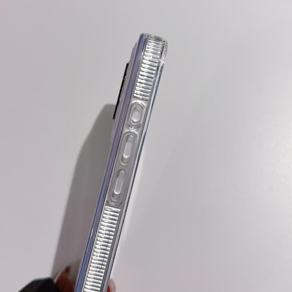 Til iPhone 12 Dobbeltlags Gradient Drøm Stjerneklar Akryl Hybrid TPU Telefoncover