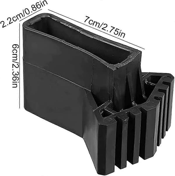 Non-slip Rubber Ladder Mats, Set of 4